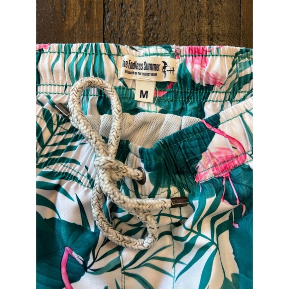 Endless Summer Bathing Suit, Flamingo Print, Size M - Picture 3 of 8